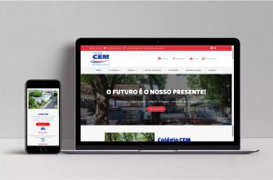 Colegio CEM - Desenvolvimento Site
